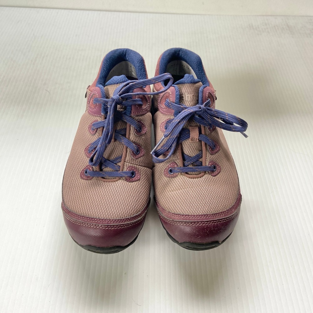 Ahnu by Teva Sugarpine II Waterproof Hiking Shoes Purple Brown Womens 9 - Picture 2 of 6